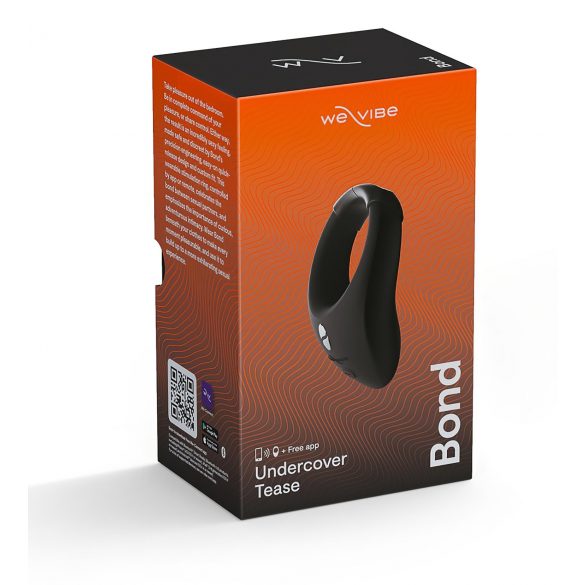 Anello vibrante We-Vibe Bond ricaricabile con controllo wireless (nero) 