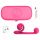 Snail Vibe Duo - Vibratore stimolante ricaricabile 3in1 (rosa) 