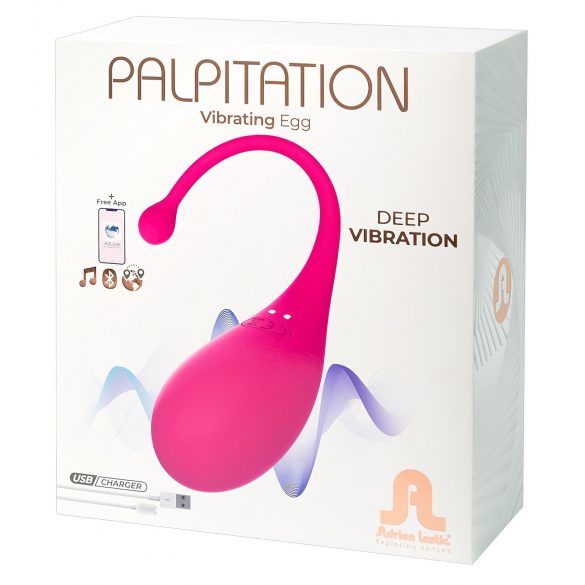 Adrien Lastic Palpitation - uovo vibrante smart (rosa)