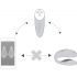 We-Vibe Chorus - Vibratore di coppia ricaricabile e intelligente (arancione) 