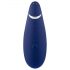 Womanizer Premium 2 - Stimolatore Clitoride a Onde d'Aria (Blu)