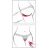 SMILE Slim Panty - vibratore clitoride rosso con telecomando e ricarica USB