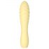 Vibratore Cuties Mini 3 - ricaricabile, impermeabile, a forma di clava (giallo) 