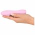 Vibratore Rigato Mini Cuties 3 - Ricaricabile, Impermeabile (Rosa) 