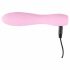 Vibratore Rigato Mini Cuties 3 - Ricaricabile, Impermeabile (Rosa) 