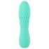 Vibratore geometrico ricaricabile e impermeabile Cuties Mini 3 (verde) 