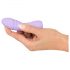 Mini Vibratore Ricaricabile Impermeabile Spirale Cuties 3 - Viola 