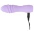 Mini Vibratore Ricaricabile Impermeabile Spirale Cuties 3 - Viola 