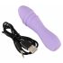 Mini Vibratore Ricaricabile Impermeabile Spirale Cuties 3 - Viola 