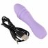 Mini Vibratore Ricaricabile Impermeabile Spirale Cuties 3 - Viola 