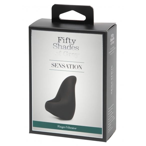 Vibratore per Dita Sensation "Cinquanta Sfumature di Grigio" (nero) 