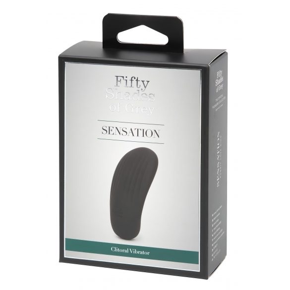 Vibratore per clitoride ricaricabile Sensation "Cinquanta sfumature di grigio" (nero) 