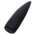 Vibratore ricaricabile "Sensation" in silicone - Lingua stimolante (nero) 