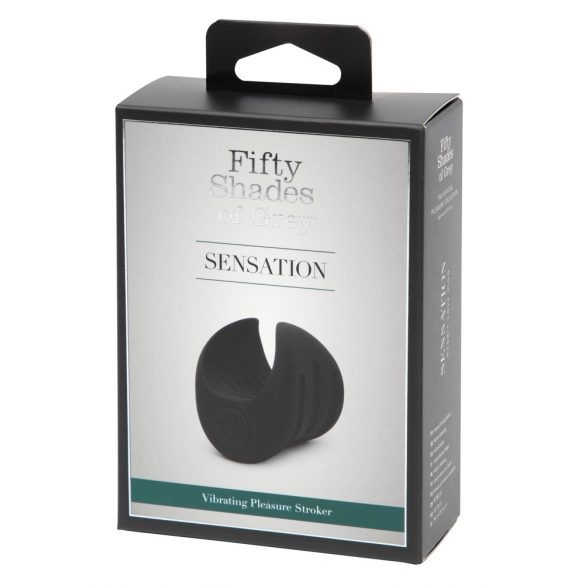 Vibratore per glande Sensation - Collezione Cinquanta Sfumature di Grigio (nero) 