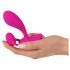 SMILE RC - Vibratore G-punto ricaricabile con telecomando (rosa)