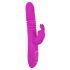 Vibratore Rabbit SMILE ricaricabile con braccio clitorideo e funzione pulsante-rotante (rosa) 