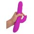 Vibratore Rabbit SMILE ricaricabile con braccio clitorideo e funzione pulsante-rotante (rosa) 