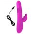 Vibratore Rabbit SMILE ricaricabile con braccio clitorideo e funzione pulsante-rotante (rosa) 