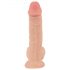 Dildo Doppio Strato con Effetto Pelle Scivolante - 19cm (Naturale) 