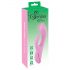 Vibratore SMILE Nodding ricaricabile con asse clitorideo e funzione di annuimento (rosa) 