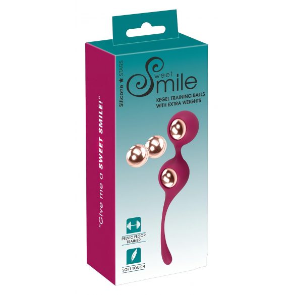 SET SMILE - Palline Geisha Variabili (Rosso) 