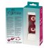 SET SMILE - Palline Geisha Variabili (Rosso) 