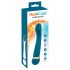 Hot 'n Cold - vibratore punto G ricaricabile (turchese)