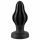 Dildo Anale ANOS - Super Morbido Costolato - 5cm (Nero) 