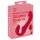 You2Toys Strapless Vibratore Ricaricabile Senza Cinghie (rosso) 