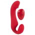 You2Toys Strapless - vibratore a cintura con telecomando (rosso)