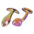 ANOS Metal Rainbow - set anale in metallo arcobaleno (2 pezzi)