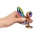 ANOS Metal Rainbow - set anale in metallo arcobaleno (2 pezzi)