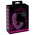 Javida - Vibratore 4in1 con stimolatore clitorideo (viola)