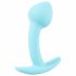 Plug Anale in Silicone "Cuties Mini" - Color Blu (2,6cm) per Principianti 