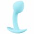 Plug Anale in Silicone "Cuties Mini" - Color Blu (2,6cm) per Principianti 