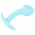 Plug Anale in Silicone "Cuties Mini" - Color Blu (2,6cm) per Principianti 