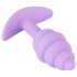 Cuties Mini Butt Plug - plug anale in silicone - viola (2,8cm)