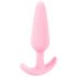 Cuties Mini Butt Plug - plug anale in silicone - rosa (2,1 cm)