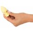 Mini Tappo Anale in Silicone Cuties - Giallo (3,1cm) 