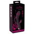 Javida - Vibratore 3 in 1 con perline e lingua (viola)