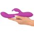 Javida Thumping Rabbit - Vibratore viola con 3 motori e braccio clitorideo