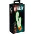 Vibratore Fluorescente Punta G con Stimolatore Clitorideo "Coniglietto" - You2Toys Glow in the Dark (bianco) 