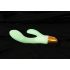 Vibratore Fluorescente Punta G con Stimolatore Clitorideo "Coniglietto" - You2Toys Glow in the Dark (bianco) 