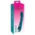 Vibratore ricaricabile e impermeabile con rotazione per punto G SMILE (verde) 