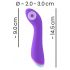 Vibratore Ricaricabile Impermeabile per Stimolazione del Punto G You2Toys (Viola) 