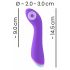 Vibratore Ricaricabile Impermeabile per Stimolazione del Punto G You2Toys (Viola) 