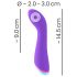 Vibratore Ricaricabile Impermeabile per Stimolazione del Punto G You2Toys (Viola) 