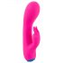 You2Toys Bunt. - Vibratore waterproof con stimolatore del clitoride, ricaricabile (rosa)