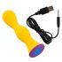 Vibratore Anale Colorato Ricaricabile Impermeabile di You2Toys (giallo) 