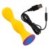 Vibratore Anale Colorato Ricaricabile Impermeabile di You2Toys (giallo) 